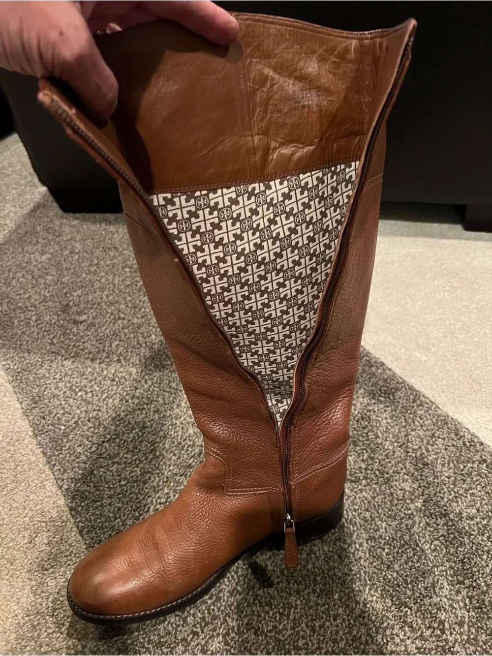 Tory Burch “Jolie” Riding Boots - 8